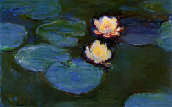 goodreadss:  Nympheas,  Artist: Claude Monet Year: 1899