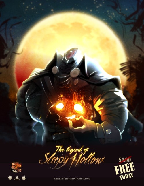  The Interactive Legend of Sleepy Hollow FREE today. Yes, we’ve lost our heads!iOS: http://bit.ly/Sl