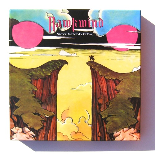 vinylconnexion:  Hawkwind - Warrior on the Edge of Time [ATCO 1975] Read about the music and Michael Moorcock at Vinyl Connection