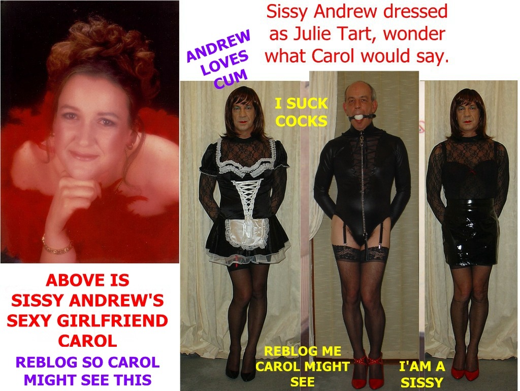 humiliation-nation-station:  Let’s make sure sissy slut Andrew gets exposed and