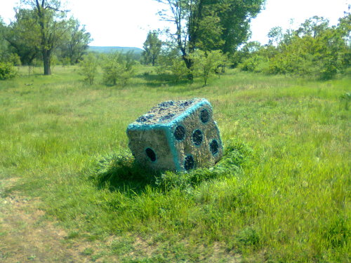 giant dice :D