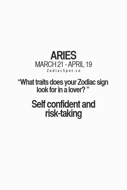 zodiacspot:What traits does your Zodiac sign look for in a lover?