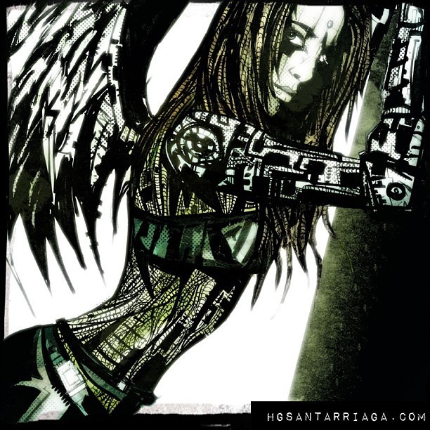 hgsantarriaga:  Más detallitos que usamos en la portada de #Nostromo v1 #sketch