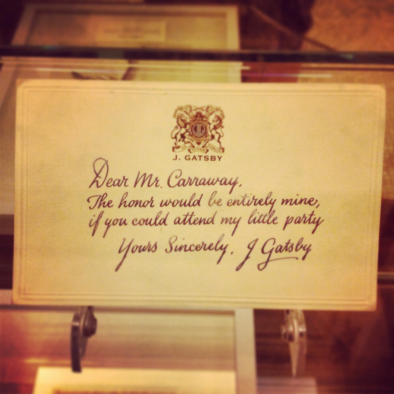 defunctfashion:  Went to The Plaza Hotel to see the The Great Gatsby costumes. The