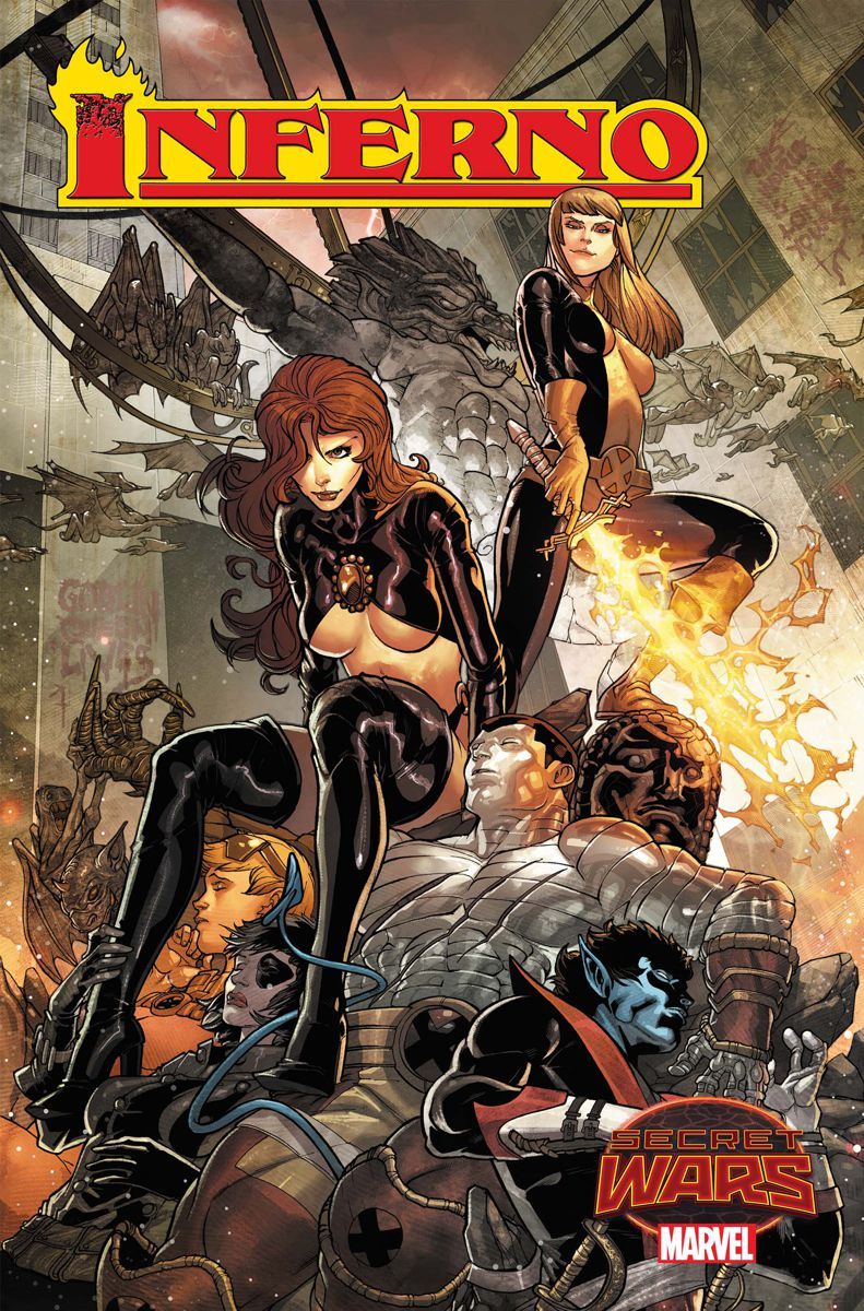 bear1na:  Inferno #1 cover and character design by Javier Garron *