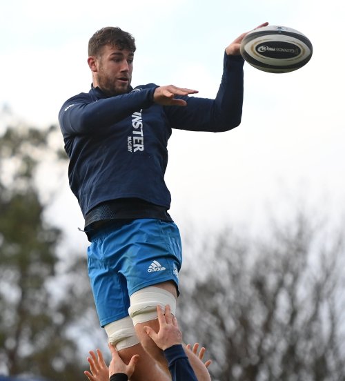 Testosterone Thursday Lineout King Caelan Doris Works His Magic. Woof, Baby!