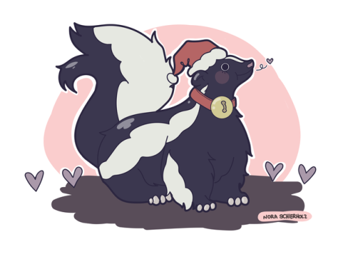 Day 6: Unusually cuteFor the sweetheart @matthewianhubbs​ who requested a skunk!If you wanna see you