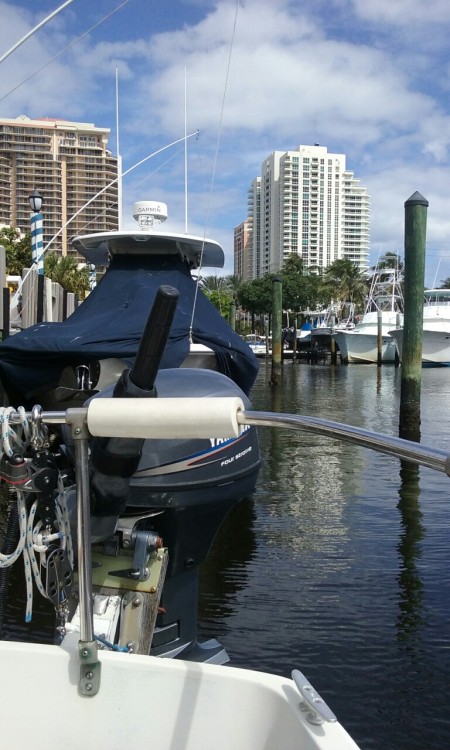 I am so in love with Miami! I took my friend out on a day of sailing in Ft. Lauderdale (about a 45 m