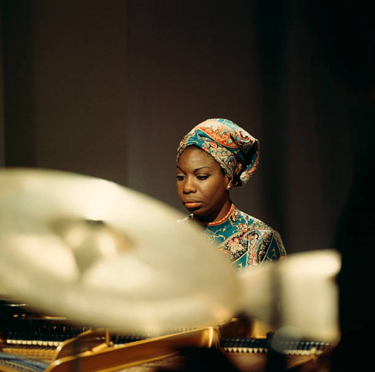twixnmix:   Nina Simone performing on a TV show filmed at BBC Television Centre in
