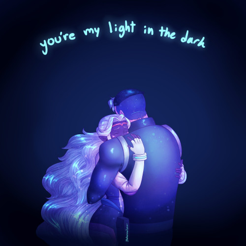 Shallura Week 2020 - Day 5: light ; dark⁠⁠I had a lot of fun messing around with different layer mod