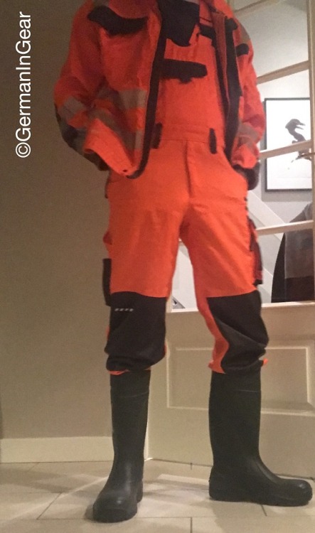 germaningear:Outfit from yesterday. Engelbert-Strauss Motion hivis and Purofort+