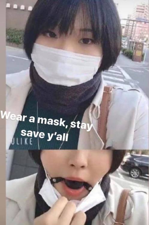 Interesting concept. Westerners nowadays have started wearing facial masks out in public- a practice