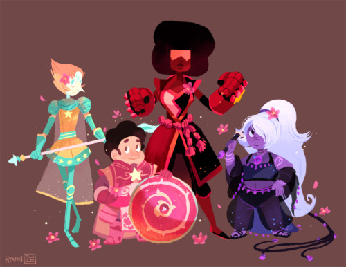 element-of-change: abbydraws:Steven Universe x Ragnarok Online I chose their classes based on their 