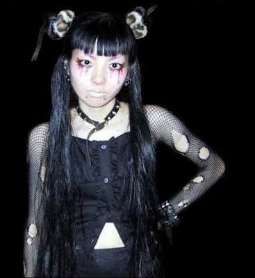 Asian Goth Girl