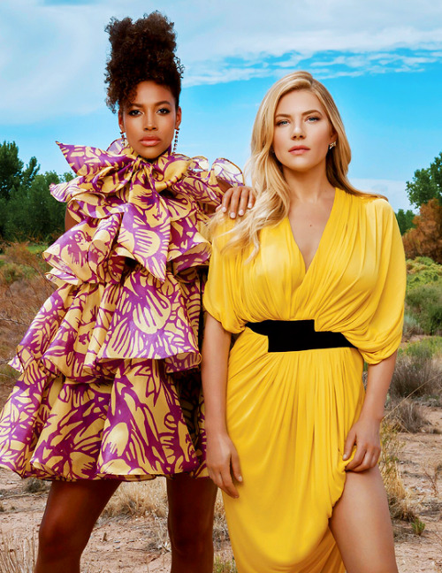 altierra:KATHERYN WINNICK &amp; KYLIE BUNBERY photographed by Andrew Eccles for Emmy Magazine.