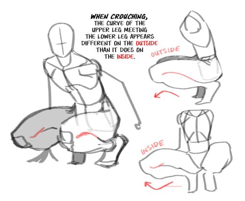 Here’s a little Art Tip about a very specific part of the body. Pop a squat and see how it looks on 