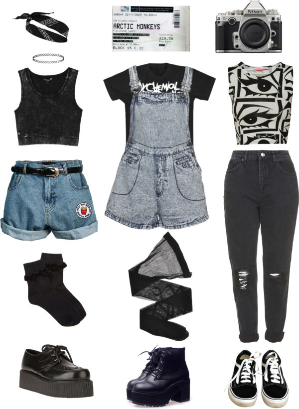 The Rotten CherrY — grungeclothes: Concert Outfits (part3/?) by...