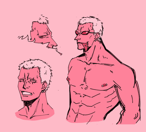 some doffy doodles to get the feel for him