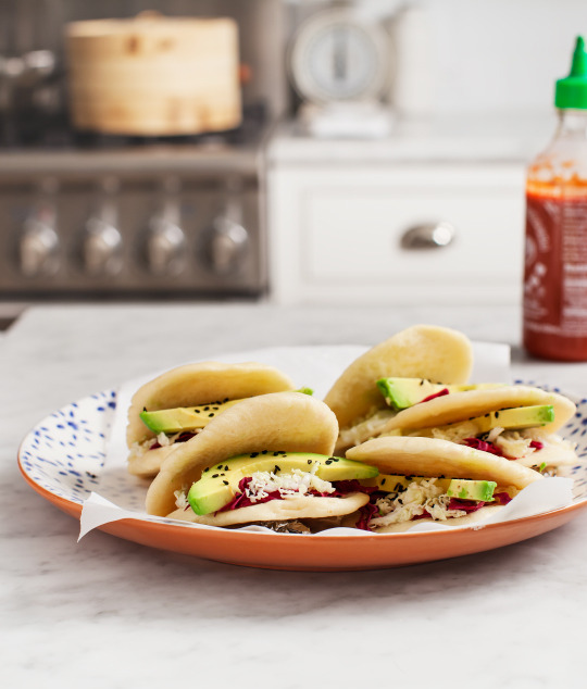 yummyinmytumbly:  avocado steamed buns