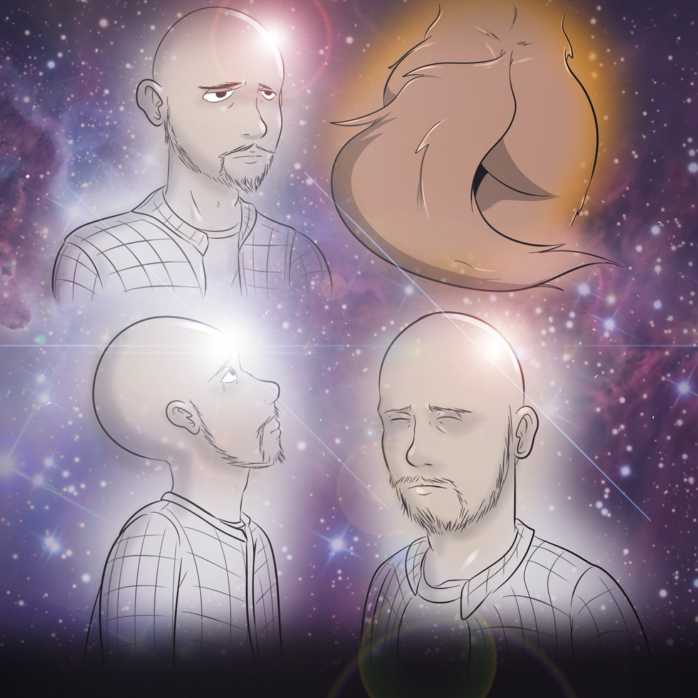 davidsanchan:  3 Plague wolf moon. I googled space for the space.   awooo