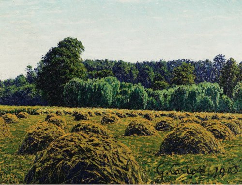 Gustave Cariot - Haystacks, 1903