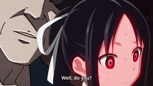 ihateuverymuch: Kaguya-Sama: Love is WarInterrogation