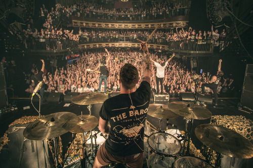 maxfairclough:  The Amity Affliction at The Palace Theatre, Melbourne, last night! 