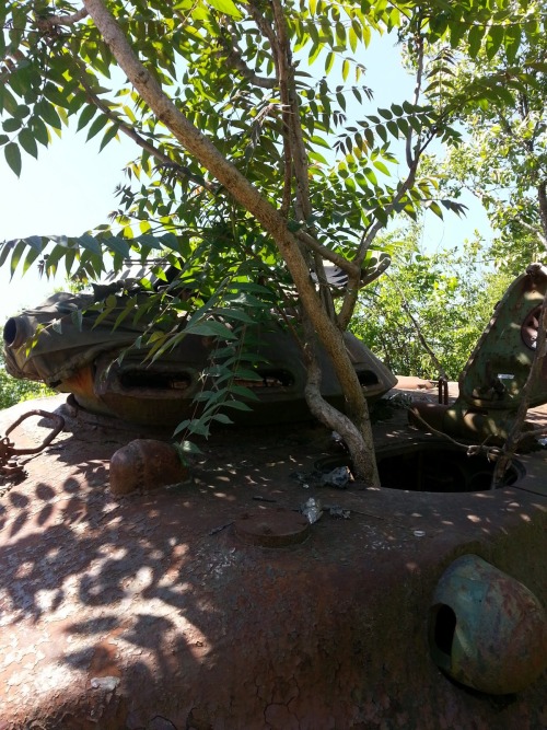 toocatsoriginals:  Abandoned M-60 Patton Target Tanks - Fort Knox, Kentucky Photos: Lane Weiser 