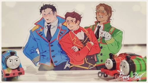 Strike Trio! As An Acrylic Stand!