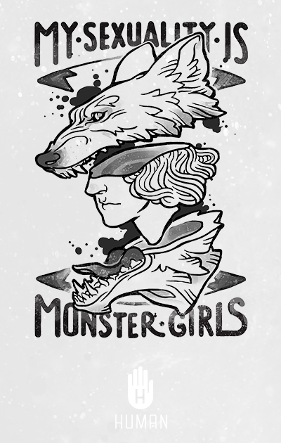 MONSTER GIRL TEE!