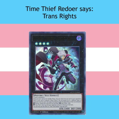 Time Thief Redoer Says: Trans Rights