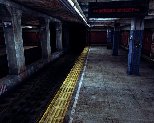 horror-n-m3tal:Silent Hill 3: Hazel Street Station. 2003. 