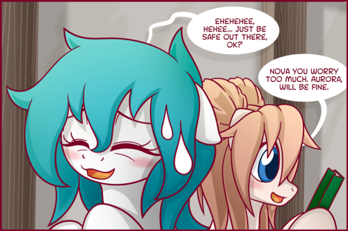 symbianl:   CHERRY: “Ah feel like somepony’s talkin’ about me…”  Eeeh finished another comic. Also, new characters. Well, new to Tumblr. Coming up with a story was harder than I thought but hopefully this turns out well. If you guys have questions