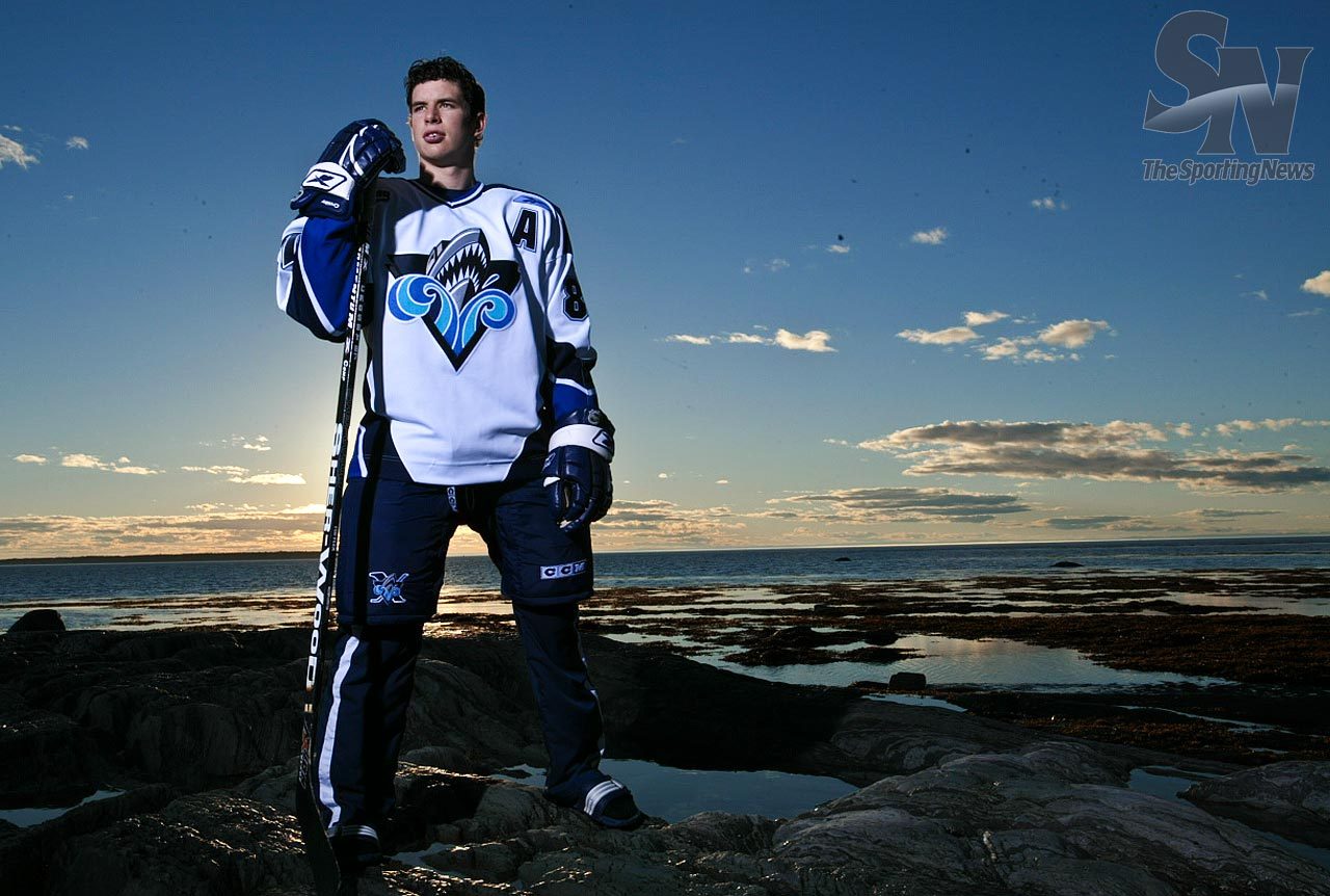 My Hockey World — sportingnewsarchive: Sidney Crosby poses for a