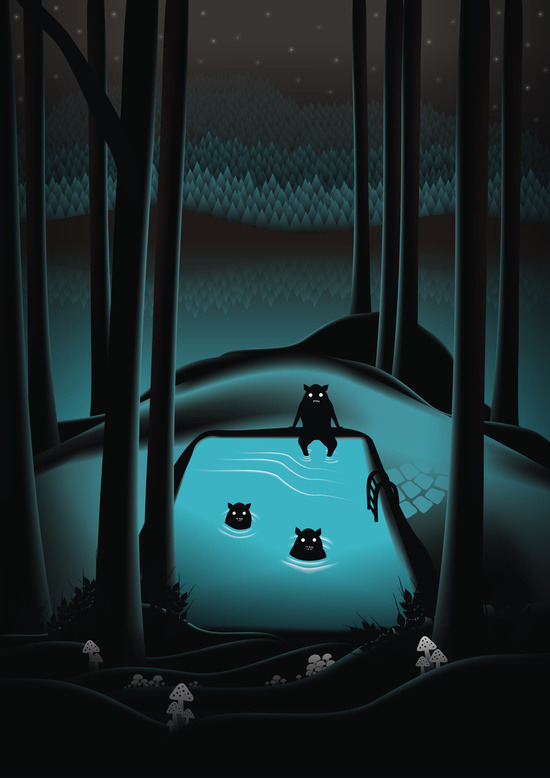 bestof-society6:    ART PRINTS BY MARTYNAS PAVILONIS    Fuss (Where Are You?)  