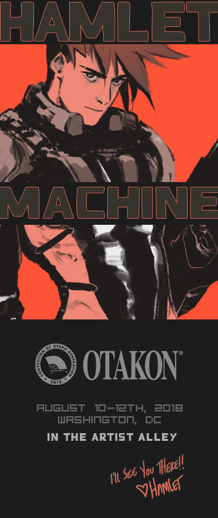   ✧  I’ll be at Otakon 2018, August 10th-12th  ✧    It&rsquo;s my first