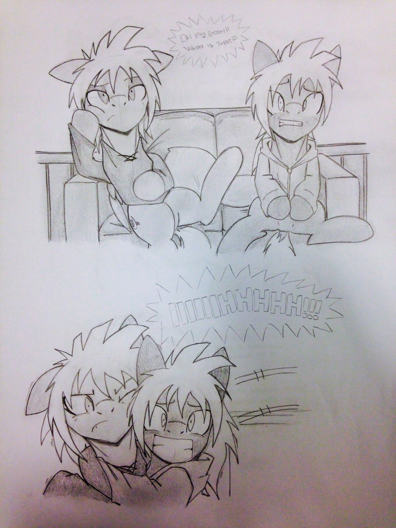 answerskyrocket:  ((A smallish comic. The last few pictures were a bit rushed. Hopefully