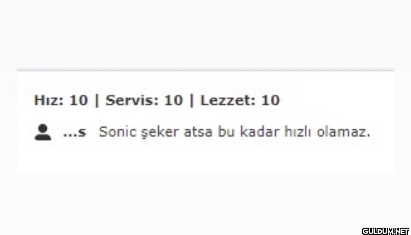 Hız: 10 | Servis: 10 |...