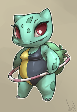 Atryl:  Bulbasaur / Ivysaur / Venusaur No Idea What The Hoop Is About, Must Be Hard