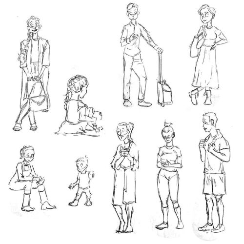 Here’s a batch of gesture drawings. I started to do some 1 & 2 min posses too. I really ne