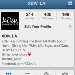 400 followers thanks guys!! Check out the @xdiv_la store at XDiv.bigcartel.com #xdiv #xdivla #xdivsticker #decal #stickers #new #la #vinyl #follow #me #cool #pma #shirts #brand #mensfashion #diamond #staygolden #like #x #div #losangeles #clothing #apparel