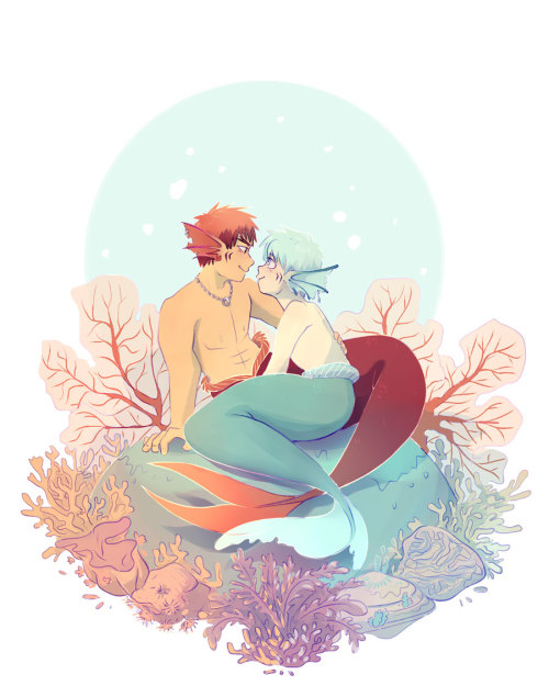 THIS IS LATE I’M SORRY&hellip;.but here’s my part of the kagakuro au exchange with M