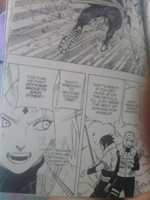 teacherrykpop:  It’s really sad that Sakura gets a lot of hate again because she is married to Sasuke. and she has a daughter. And people think Kishi ruined Sakura’s character.   SasuKarin fans:“I bet Karin is ﻿the mother. Sakura is ﻿a maid