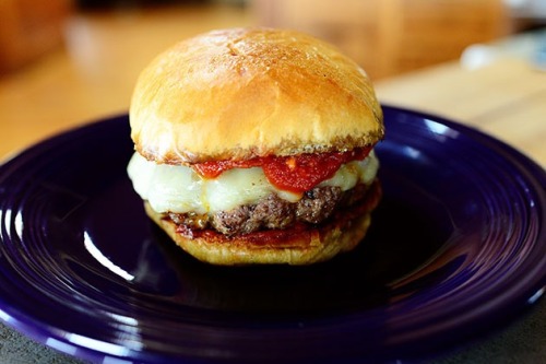 damnhebig:  wes-eskimo:  beardhairdontcare:  Pizza sex burger  Oh shit, now I’ve gotta make one of these  Mother of God 