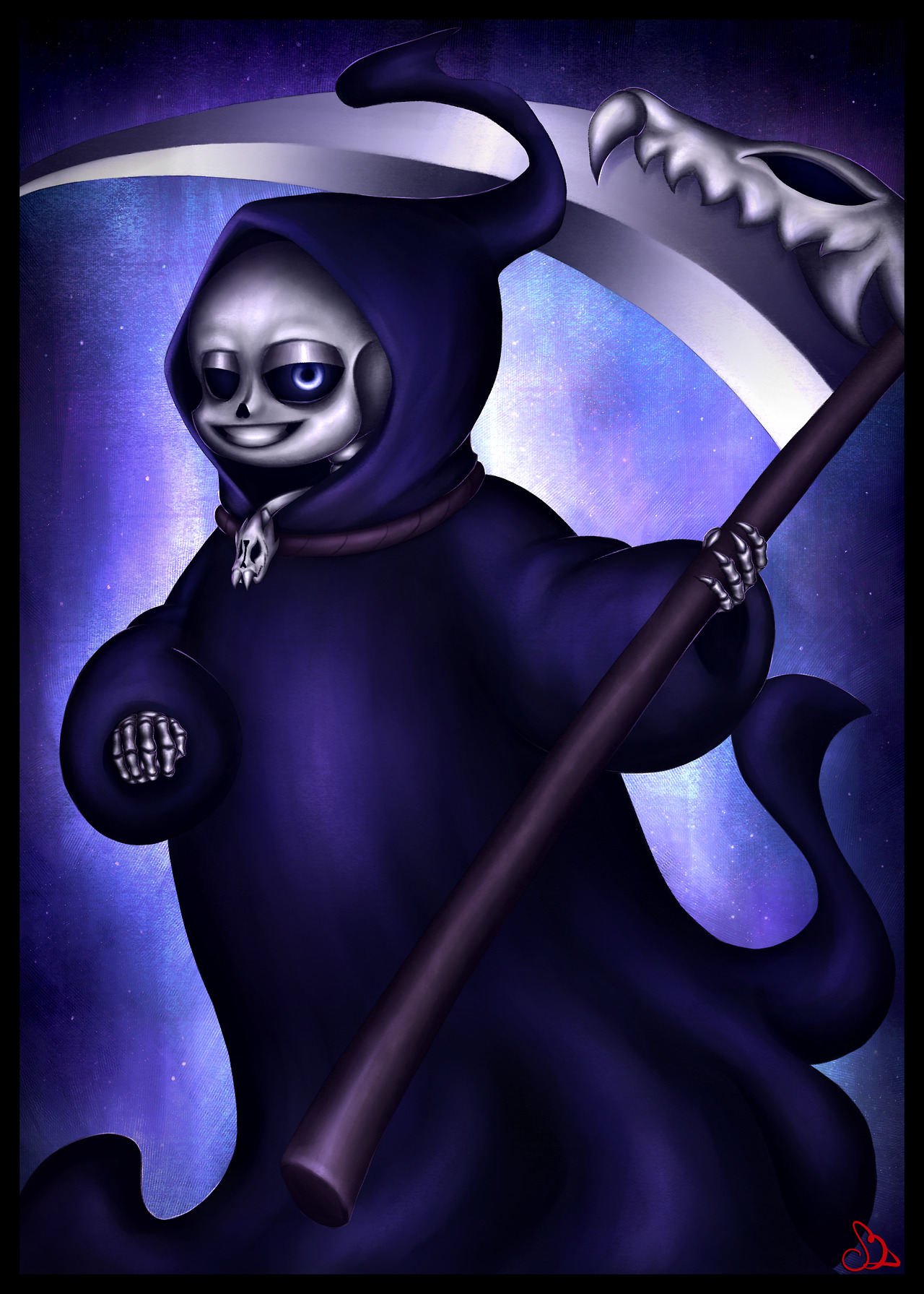 Reapertale Sans  Undertale, Death reaper, Android art