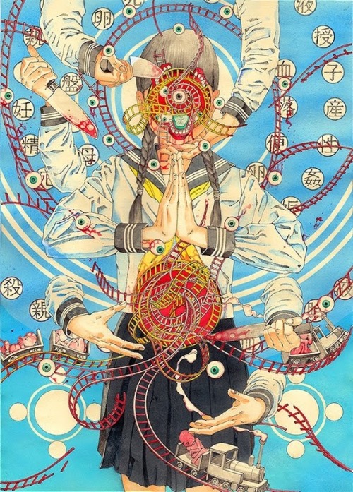 hyperboreanchaos:Art by Shintaro Kago