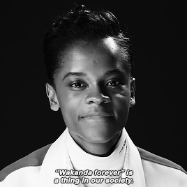 buckys:Letitia Wright screen test for W Magazine