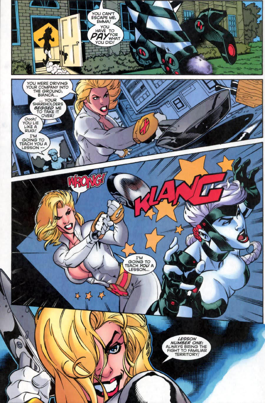 zeddfrost: #whitequeenWednesday Just some good ol’ fashion fisticuffs, from Generation