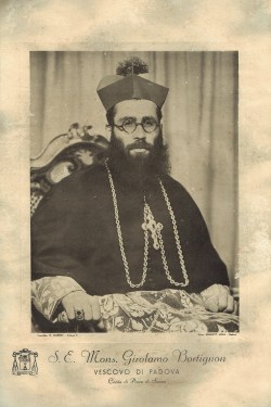 Sua Eccellenza Mons. Girolamo Bortignon Vescovo Di Padova E Conte Di Piove Di Sacco