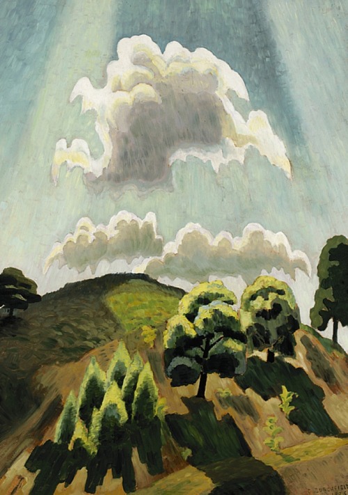 Charles Burchfield aka Charles Ephraim Burchfield aka Charles E. Burchfield (American, 1893-1967, b.